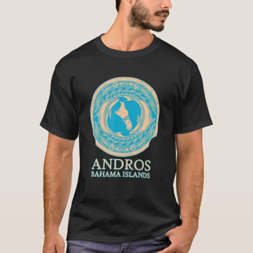 Andros Bahamas Dolphins T_Shirt