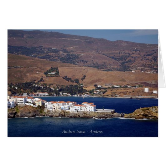 Andros town - Andros Cards (Front Horizontal)