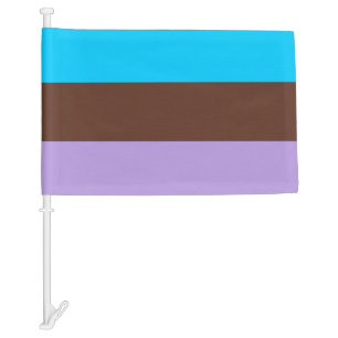 Androsexual Pride Car Flag