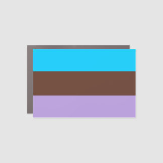 Androsexual Pride Car Magnet