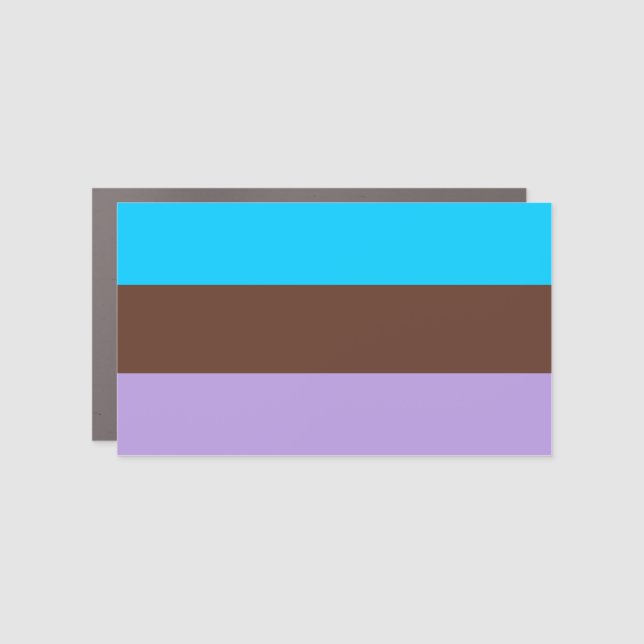 Androsexual Pride Car Magnet (Front)