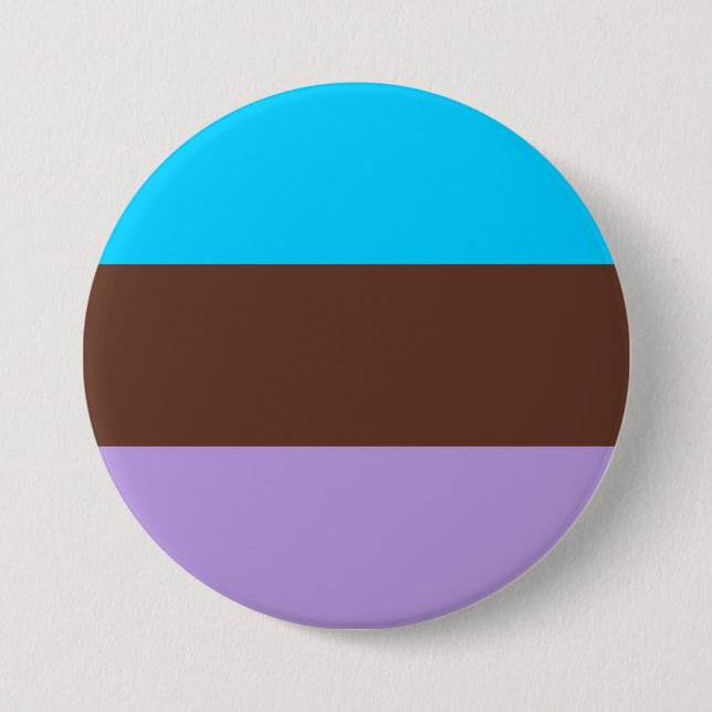 Androsexual Pride Flag Button (Front)