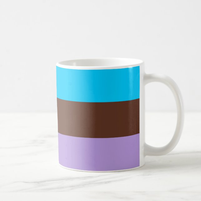 Androsexual Pride Flag Coffee Mug (Right)