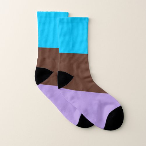Androsexual Pride Flag Socks