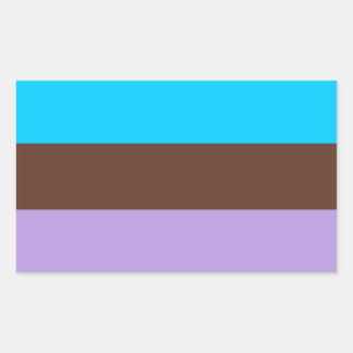 Androsexual Pride Rectangular Sticker