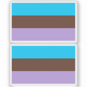 Androsexual Pride Sticker