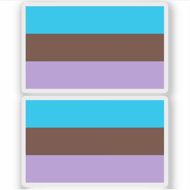 Androsexual Pride Sticker (Front)
