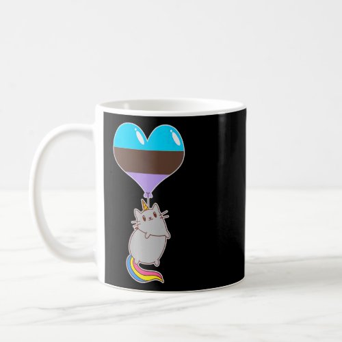 Androsexual Unicorn Cat  Genderfluid Sexuality  Coffee Mug