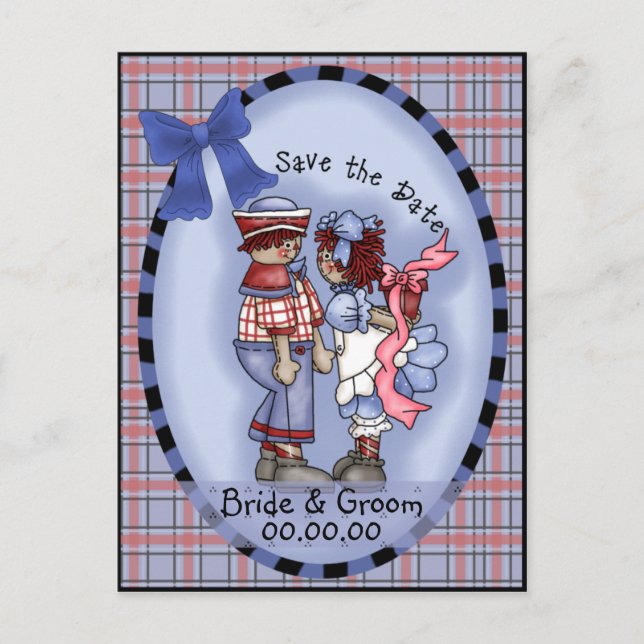 Andy & Annie, Save the Date, Postcard (Front)