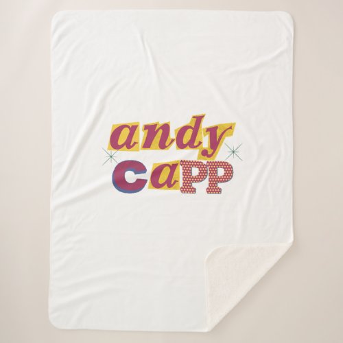 Andy Capp  Sherpa Blanket
