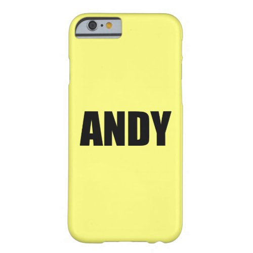 Andy Barely There iPhone 6 Case