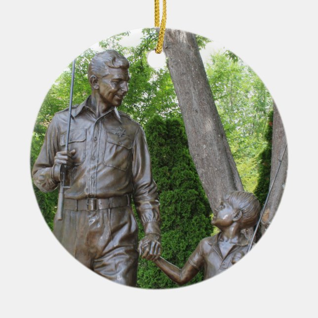 Andy Griffith Christmas Ornament Collectible Gift (Front)
