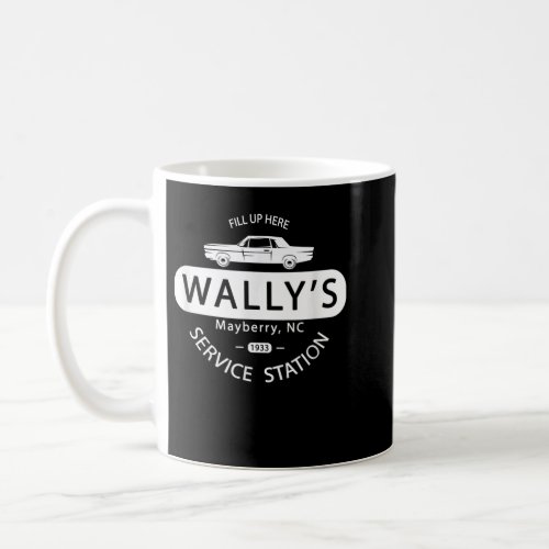 Andy Griffith Show  Wallys Service Station Classi Coffee Mug