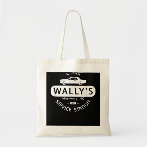 Andy Griffith Show  Wallys Service Station Classi Tote Bag
