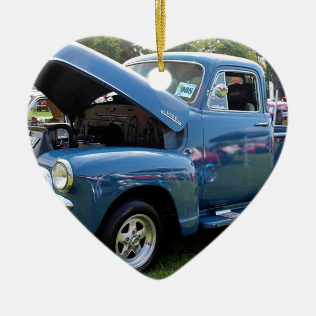 Andy II Ceramic Ornament (Front)