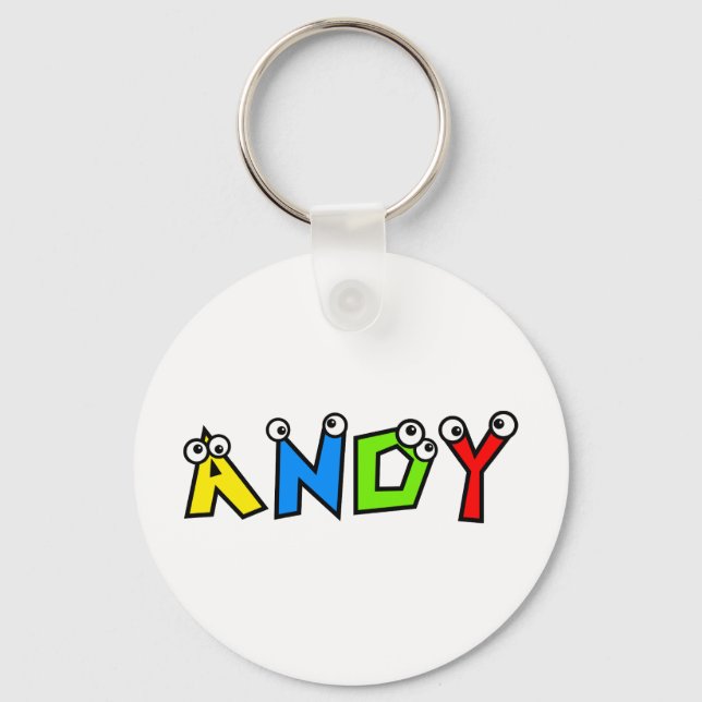 Andy Keychain (Front)