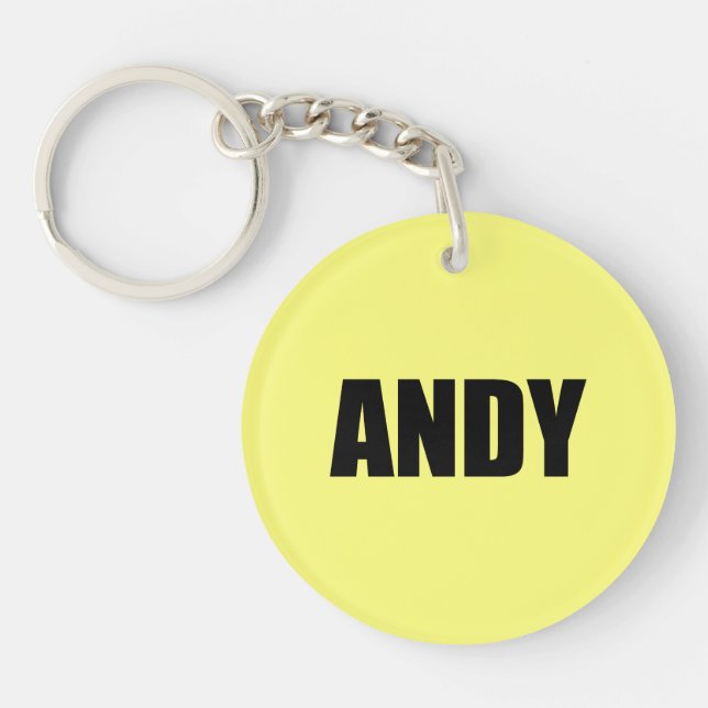 Andy Keychain (Front)