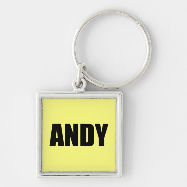 Andy Keychain (Front)