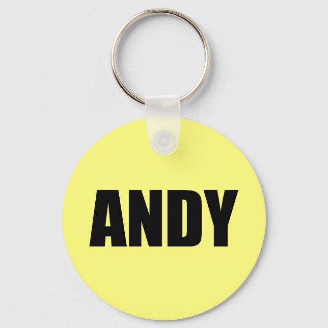 Andy Keychain (Front)