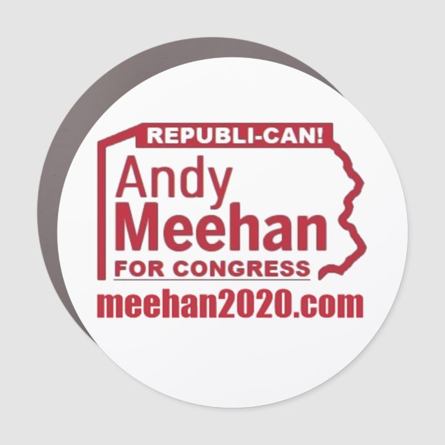 ANDY MEEHAN FOR CONGRESS CAR MAGNET (Front)