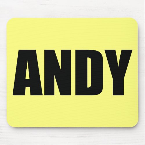 Andy Mouse Pad
