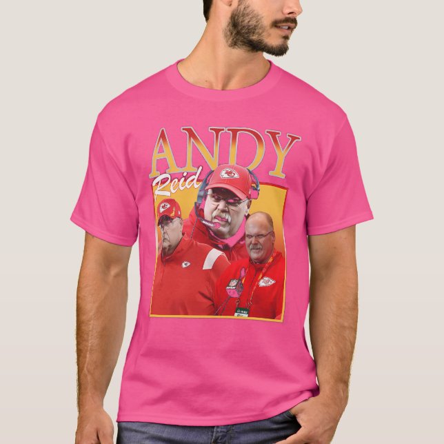Andy Reid Retro Collage T-Shirt (Front)