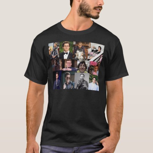 Andy Samberg Jake Peralta Pic Collage  T_Shirt