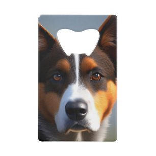 Andy The Australian Blue Heeler, Credit Card Bottle Opener