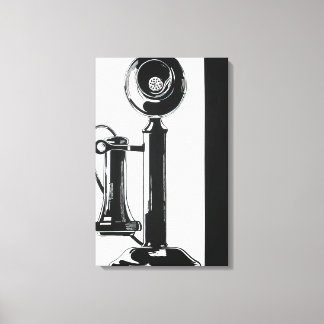Andy Warhol - Telephone Canvas Print
