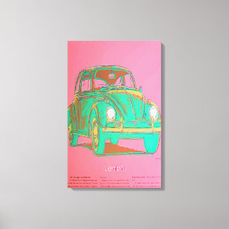 Andy Warhol - Volkswagen Canvas Print
