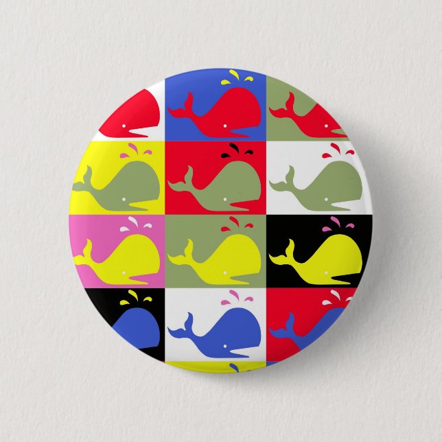 Andy Whale-Hole™_Button Pinback Button (Front)