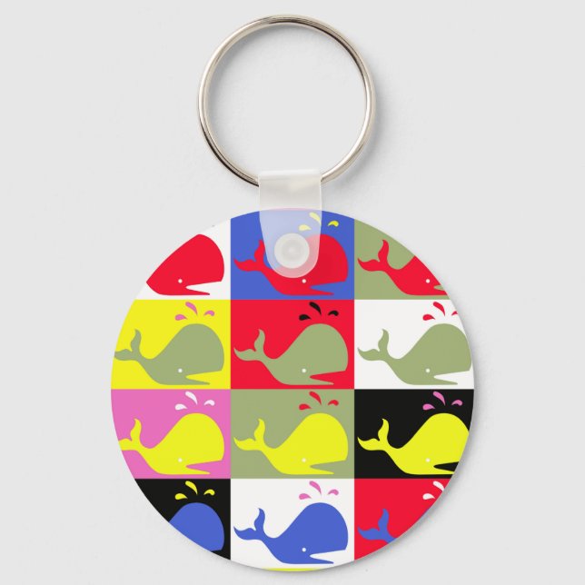 Andy Whale-Hole™_Keychain Keychain (Front)