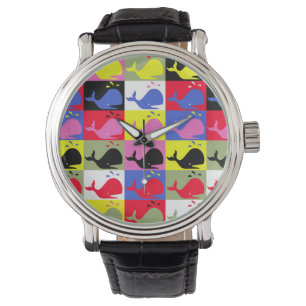 Andy Whale-Hole™ pattern_Lots o' little whales Watch