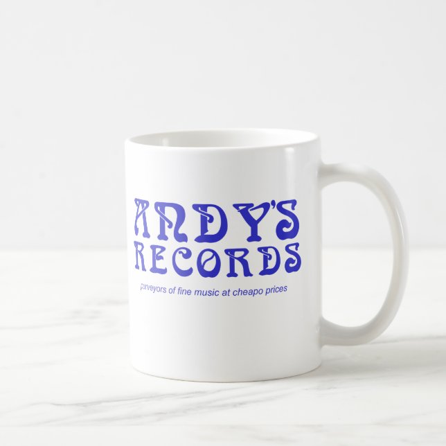 Andys Records mug (Right)