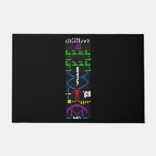 Anec message alien alien doormat