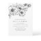 Anemone Bouquet Wedding Invitation