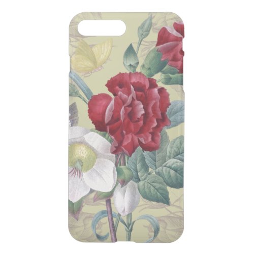 Anemone carnation Roses iPhone 8 Plus7 Plus Case