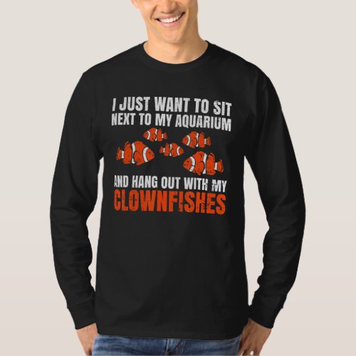 Anemone Clownfish for a Clownfish Aquarium Owner T_Shirt
