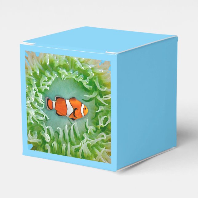 Anemone Favor Box (Front Side)