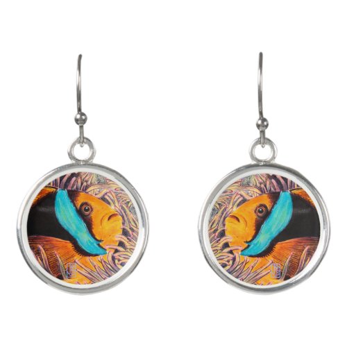 Anemone Fish Its my planet too Drop Earrings