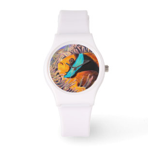 Anemone Fish Women's Silicone Watch
