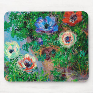 Anemone, Monet Mouse Pad