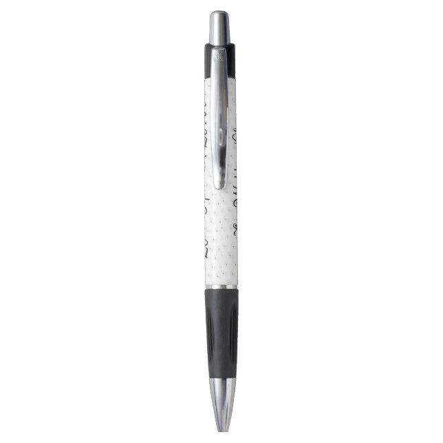 ~Anemone On White Pen (Back (Vertical))