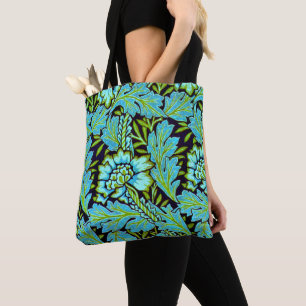 Anemone pattern by William Morris, Tote Bag
