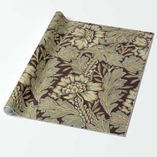 Anemone Pattern By William Morris Wrapping Paper