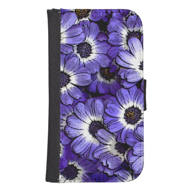 Anemone Samsung Galaxy Wallet Case (Front)