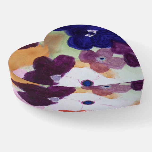 Anemone Spring Flowers Paperweight (Angled)