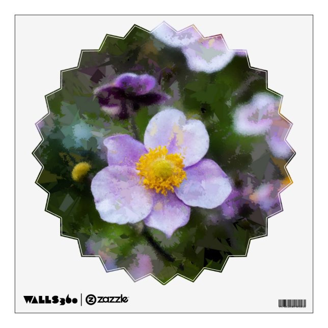 Anemone Wall Sticker (Front)