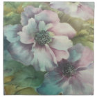 Anemone Watercolor Floral Elegant Dinner Napkin