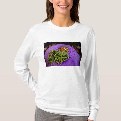 Anemonefish and large anemone T_Shirt